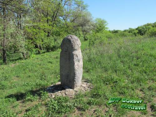 Скифская баба в Хомутовской степи